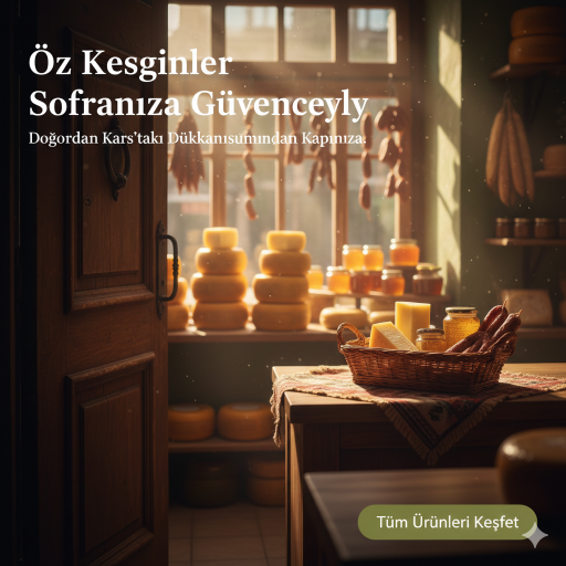 Yöresel Lezzetler & Atıştırmalıklar (Kars Doğal Ürünleri)