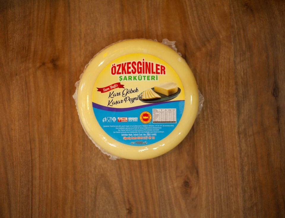 Kars Göbek Kaşar Peyniri (Peynirin Kalbi)